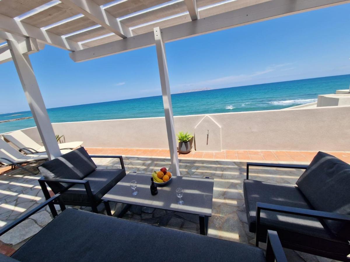 Astra Sea View Apartment, Sea Front Kokkini Hani Exterior photo