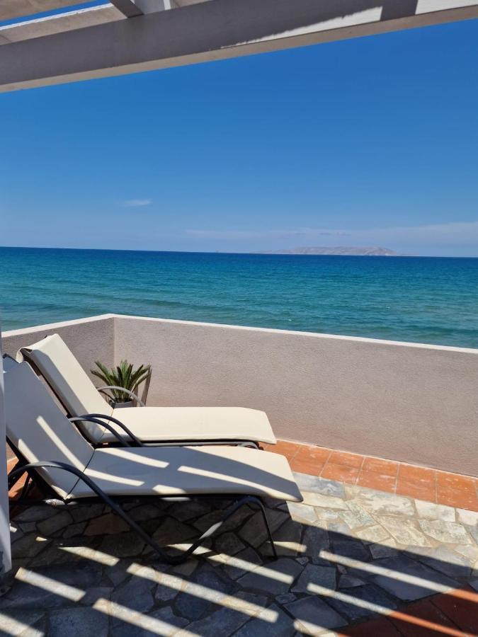 Astra Sea View Apartment, Sea Front Kokkini Hani Exterior photo